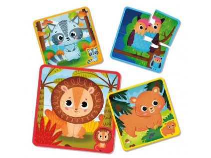 158910 liscianigioch montessori baby touch puzzle 12m