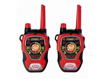 DICKIE Vysílačky Walkie Talkie Fun 2,4 GHz s dosahem až 100 m