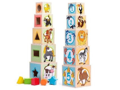 woodyland drevena obrazkova vez vkladacka s kostickami 10ks 5