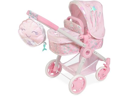 DE CUEVAS TOYS Foldable Doll's Pram 3x1 Ocean Fantasy