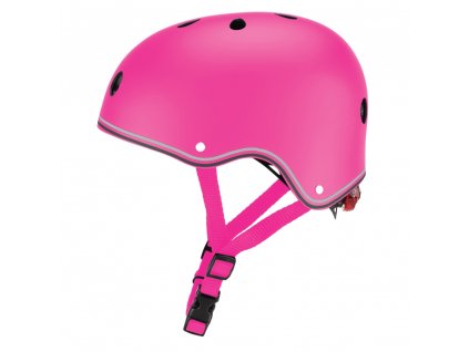 159834 globber detska helma go up lights neon pink xxs xs