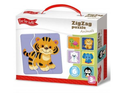 Kids Do ZigZag puzzle zvířata, 12m+