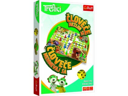 161127 1 trefl clovece nezlob se s rodinou trefliku spolecenska hra v krabici 19x29x4 cm
