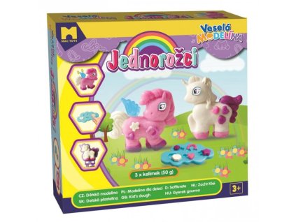 mac toys vesela modelina jednorozci