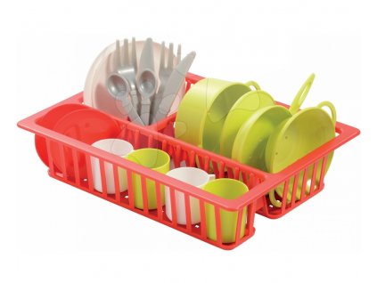 ECOIFFIER Dětský odkapávač s nádobím Cheef cook, 18m+