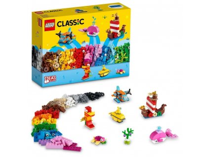 LEGO® Classic 11018 Kreativní zábava v oceánu