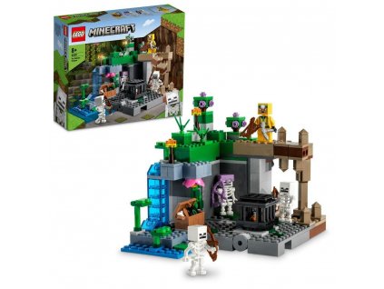 162876 lego minecraft 21189 jeskyne kostlivcu