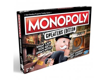 Hasbro Monopoly Cheaters edition cz verze