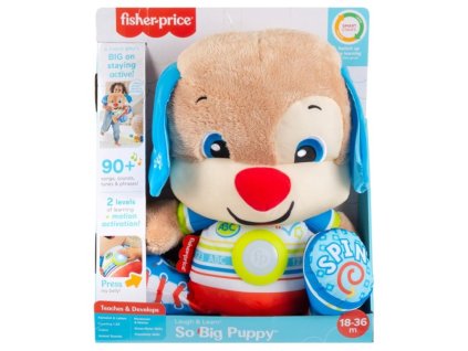 fisher price hhh25 velky mluvici pejsek cz 18m