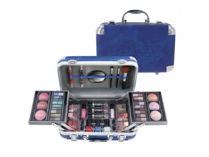 163419 zmile cosmetics kosmeticky kufrik travel blue
