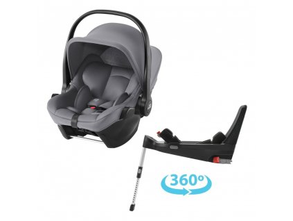 164664 britax autosedacka set 0 15 kg baby safe core flex base 5z frost grey