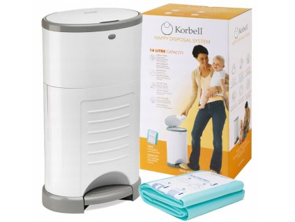 korbell kos na pleny 16L white 1