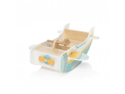 166524 zopa drevena montessori houpacka letadlo wood