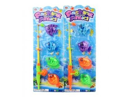 168018 rybicky 4 ks s prutem 40 cm na magnet