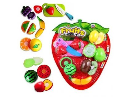 168048 fruits house set sada krajeni ovoce