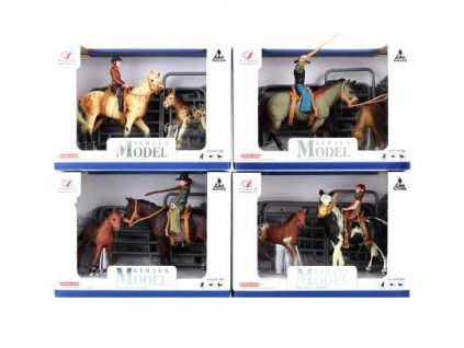 168069 sada kone s jezdcem a ohradou