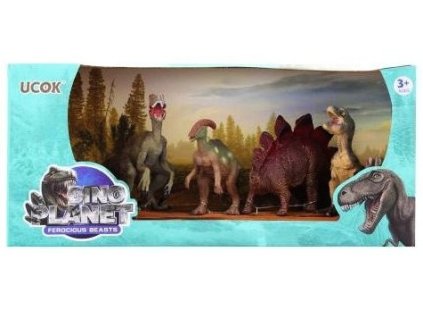 dino planet sada zviratek dino 4 ks