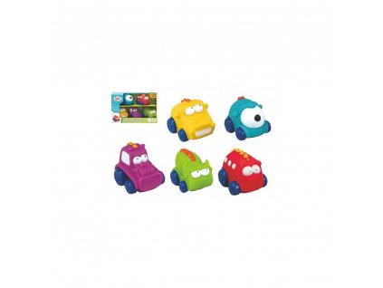 169275 little hero monster auto auticko 5ks gumove 7cm v krabicce 20x13x8cm 18m