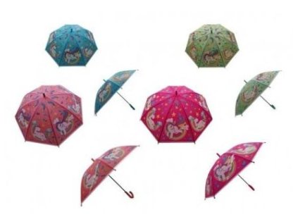 169347 destnik jednorozec 66cm vystrelovaci mix barev