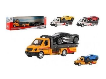 auto odtahovka kov plast 12cm na zpetne natazeni