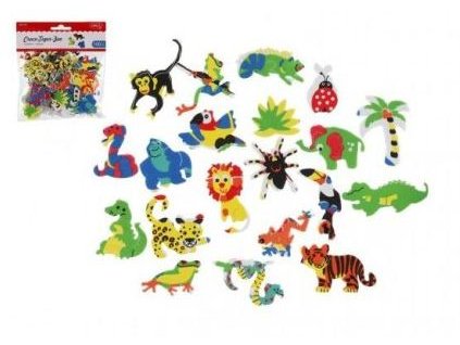 lowlands samolepky penove zoo 100ks