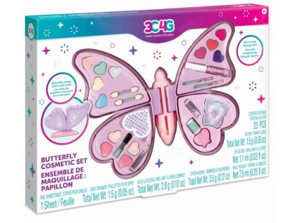 make it real detska kosmeticka sada make up butterfly