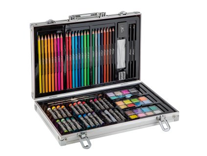 mac toys kreativni kufrik kovovy 79 ks