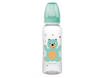 canpol babies lahev s potiskem cute animals 250ml (1)