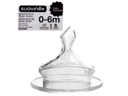 17398 suavinex savicka sirokohrdla anatomicka silikon s1 s 2 ks