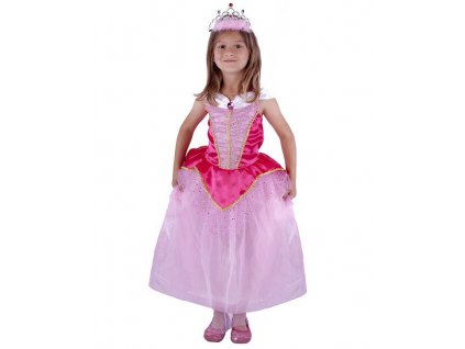 Dětský karnevalový kostým princezna Růženka (S) 110-116 cm