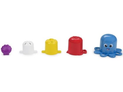 BABY EINSTEIN Pohárky stohovací Opus's Stack & Stream™ sada 5 ks