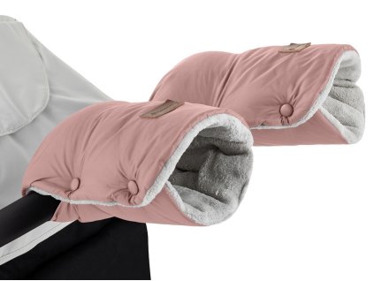 PETITE&MARS Rukávník na kočárek rukavice JASIE Dusty Pink