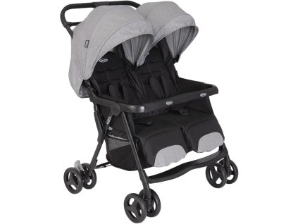 graco duorider 2025 steeple gray kocarek pro dvojcata