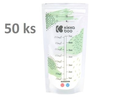 kikkaboo sacky na materske mleko s tepelnym senzorem 50 ks lactty