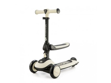 kinderkraft halley 2v1 stone white odrazedlo trikolova kolobezka do 50kg