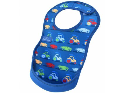 18670 bibetta neoprenovy bryndak ultrabib modry auta