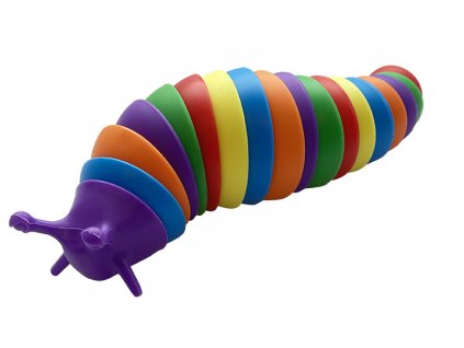 MAC TOYS Fidget toy - duhový šnek