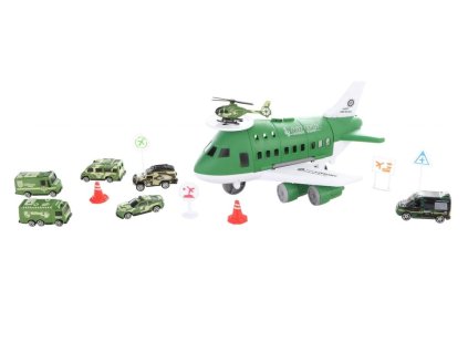 city plane letadlo vojenske s auticky