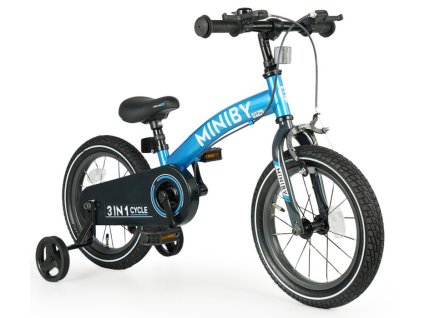 qplay detske kolo miniby 3v1 BLUE vek 2 8 let