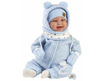 Llorens 84479 NEW BORN realistická panenka miminko 43cm
