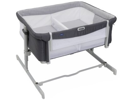 Chicco Next2Me Twins Cestovní postýlka pro dvojčata Magnet Grey 2