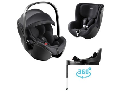 britax set autosedacka baby safe pro vario base 5z autosedacka dualfix5z classic deepblack
