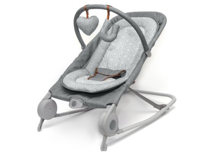INGENUITY Lehátko Summer™ 2 in 1 Bouncer & Rocker Duo