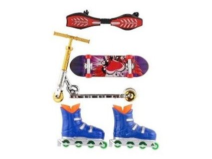 sada skate skateboard waveboard brusle kolobezka prstova 1