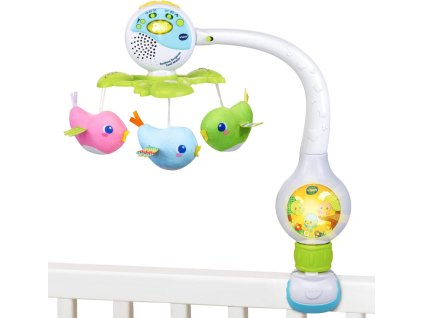 ME 80513128 VTECH Zpívající multifunkční kolotoč nad postýlku 3v1