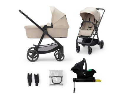 kinderkraft kocarek kombinovany 4v1 newly classic beige mink pro