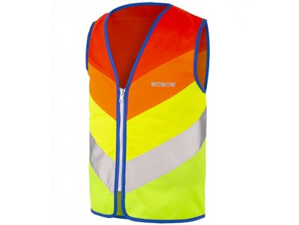 WOWOW Dětská reflexní vesta RAINBOW JACKET - XS