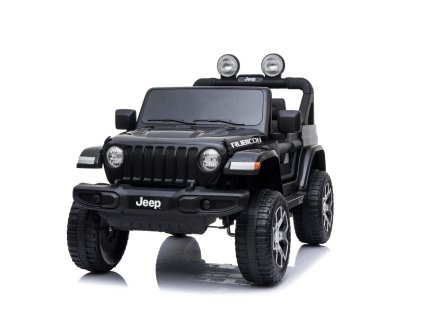 Baby Mix Jeep Wrangler Rubicon Dětské elektrické autíčko černé