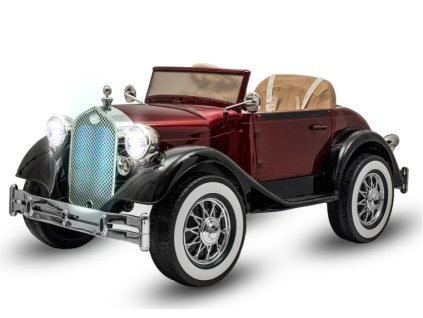 200180 7elektroauto Retro cervene