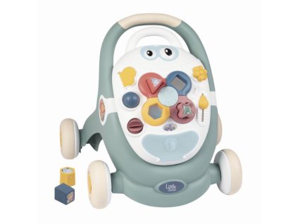 20599 4 smoby 140304 little smoby 3v1 choditko a kocarek pro panenku s brzdou 12m new